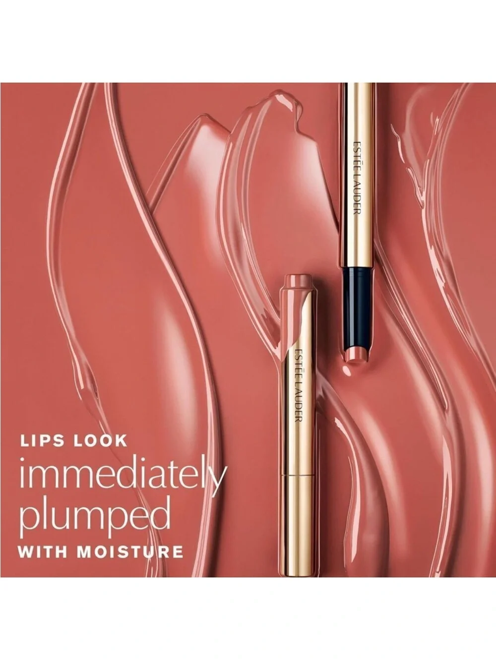 Estée Lauder Pure Color Melt-On Glosstick in shade 128 Melted Blush ~ New in box